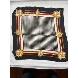 BAAR & BEARDS 100% silk scarf. 30.5” X 30.5”